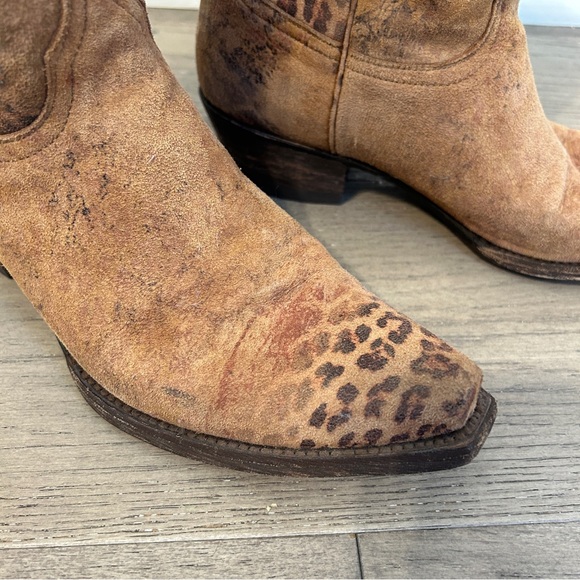 Old Gringo Leopardito Women's Cowboy Boots - Size 8 B - Picture 6 of 13